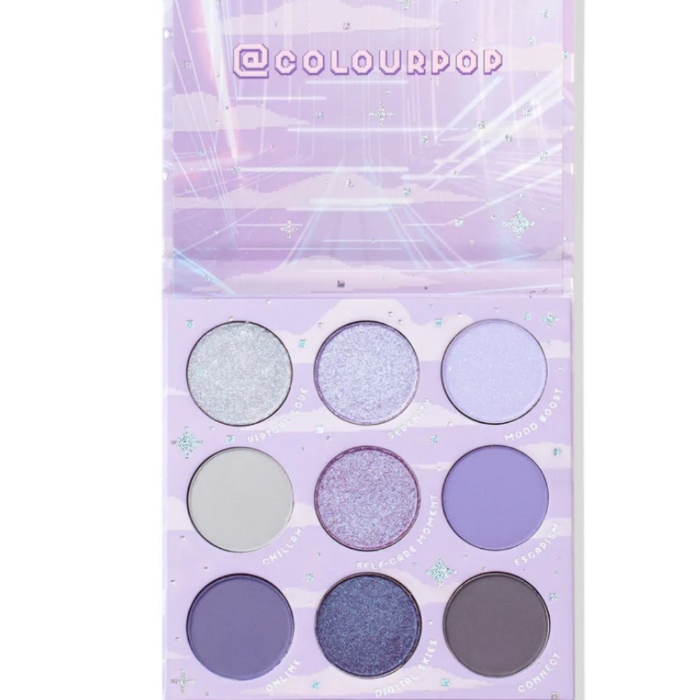 Like new! ColourPop Lavish pressed powder eyeshadow pallette. Many unused at all